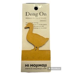 Duck Stationary Discontinued Japanese Hi Mojimoji Deng On Keyboard Memo Notes